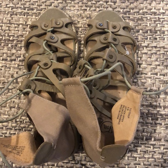 Von Dutch Tightenup heeled sandal Sz 6.5 - Picture 9 of 9